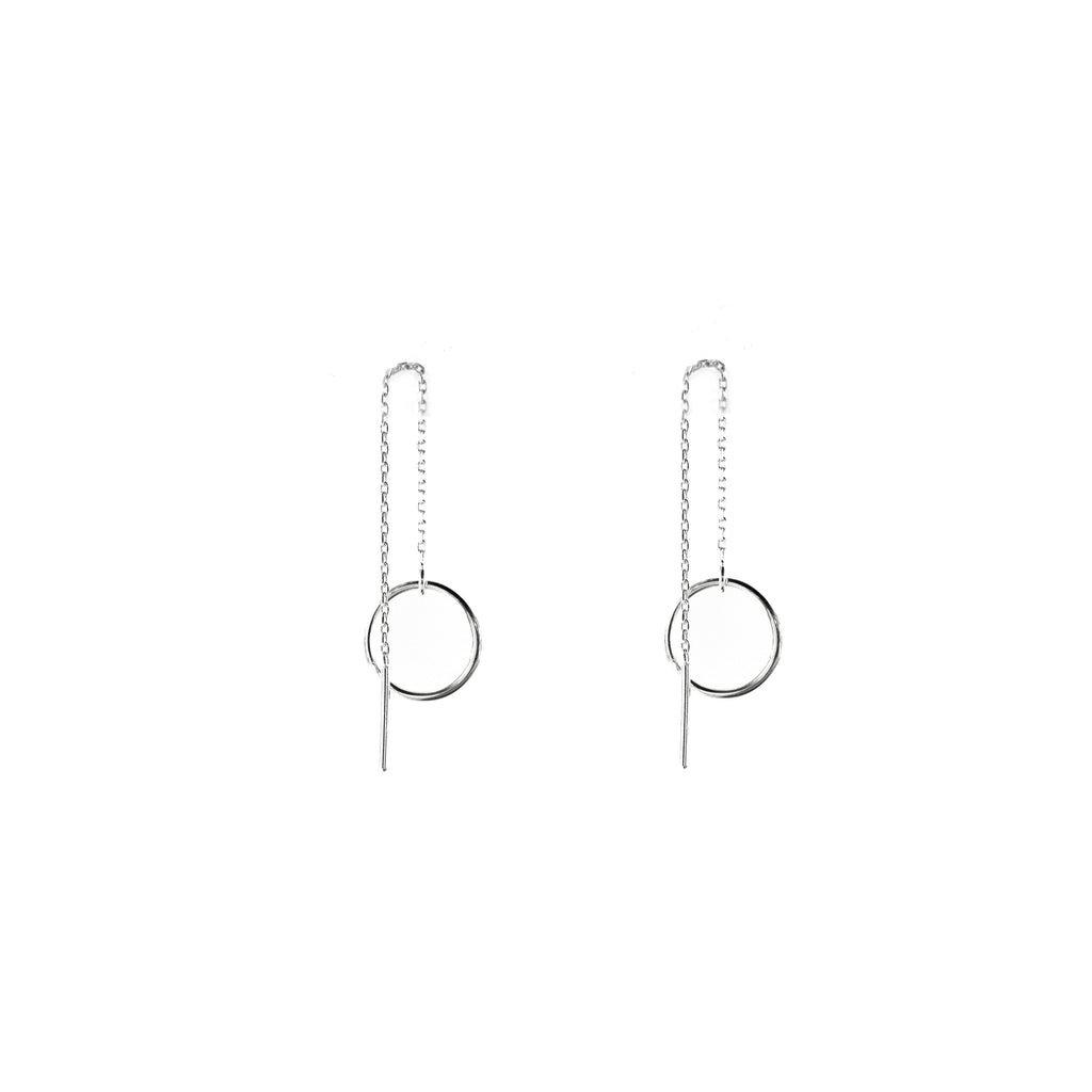 Circle Threads Earring