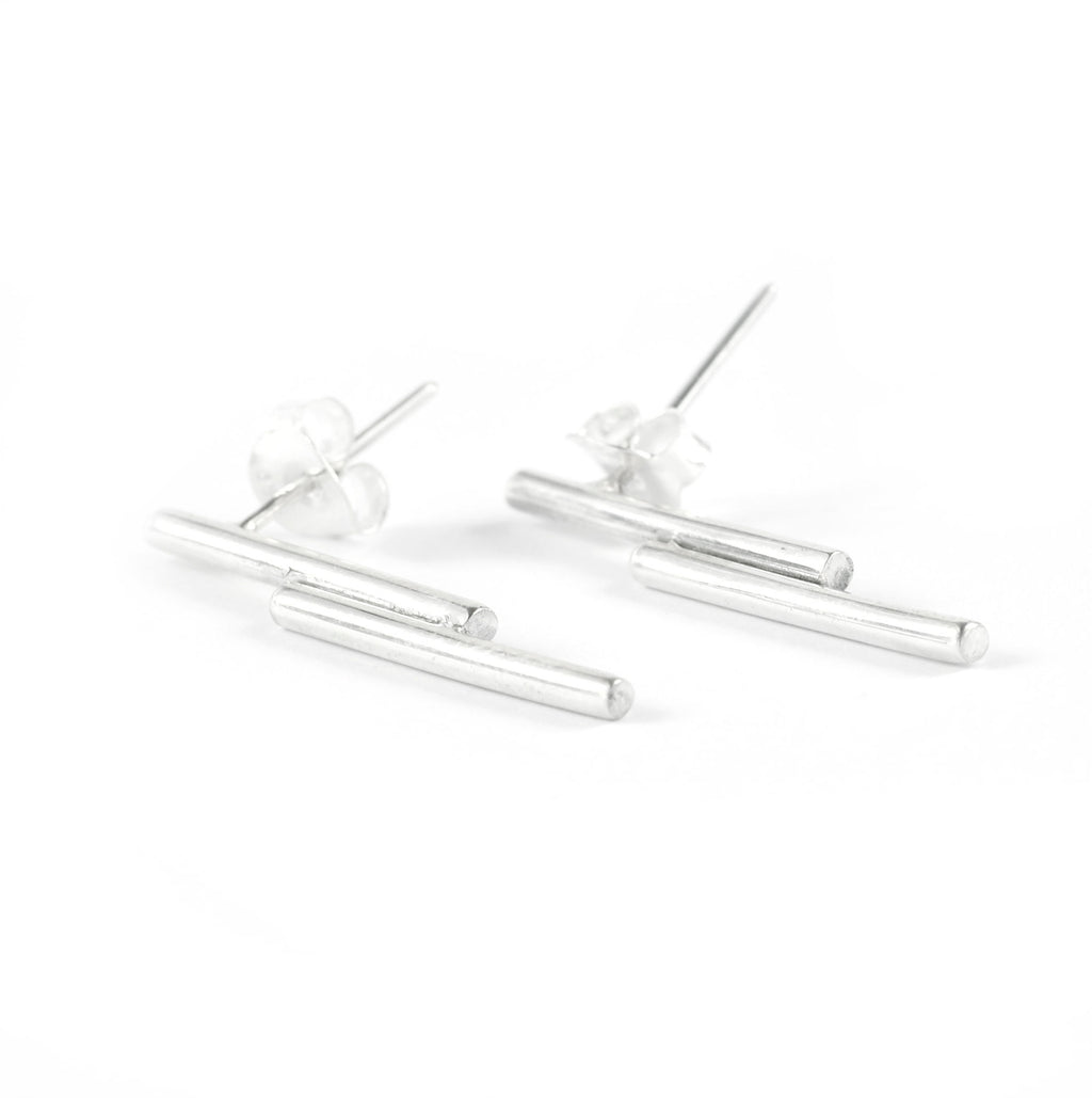 Double Bar Earring