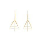 Gold Threads Earrings